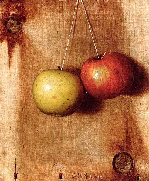 De Scott Evans: Hanging Apples